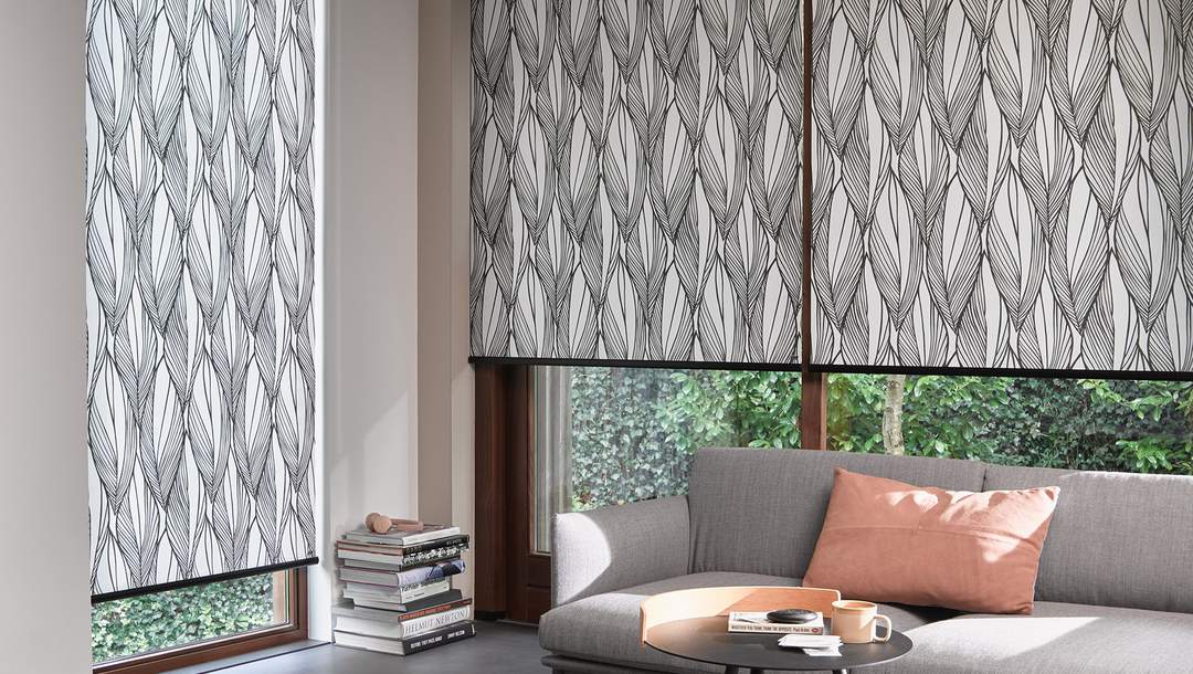 Patterned Roller Blinds